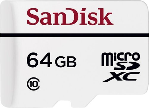  SanDisk - High Endurance 64GB microSDXC Memory Card