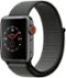 GS Cert Refurb Apple Watch Series 3 (GPS + Cell) 38mm w Dark Olive Sport Loop - Space Gray - Space Gray - (2017)-Angle_Standard
