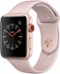 Geek Squad Certified Refurbished Apple Watch Series 3 (GPS + Cellular) 42mm with Pink Sand Sport Band - Gold Aluminum-Angle_Standard 