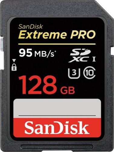  SanDisk - Extreme Pro 128GB SDXC UHS-I Memory Card