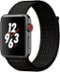 GS Cert Refurb Apple Watch Nike+ Series 3 GPS + Cell 42mm Space Gray Alum w Pure Plat Nike Sport Loop 2017 - Space Gray - (2017)-Angle_Standard