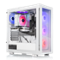 Thermaltake - LCGS View 1460TS-350 Gaming Desktop Intel Core i7-14700F, 32GB DDR5 Memory, NVIDIA GeForce RTX 5060 Ti 8GB, 1TB NVMe M2 - White-Front_Standard