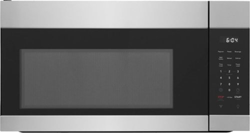 Frigidaire - 1.7 Cu. Ft. Over-The-Range Microwave with Quick Start - Stainless Steel