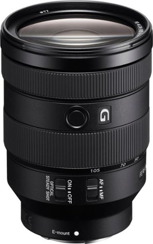 FE 24-105mm F4 G OSS Standard Zoom Lens for Sony E-mount Cameras - black