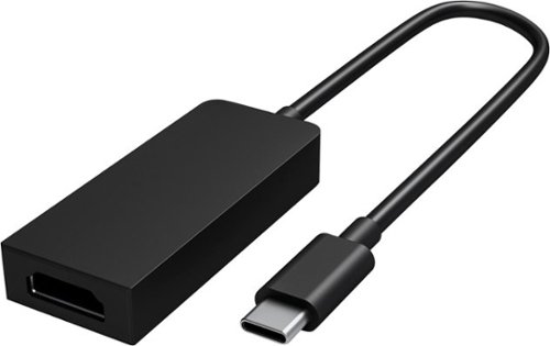 Image of Microsoft - USB-C to HDMI External Video Adapter - Black