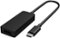 Microsoft - USB-C to HDMI External Video Adapter - Black-Front_Standard 