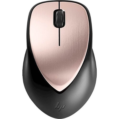 HP - Envy Rechargeable 500 Wireless Laser Mouse - Rose Gold/Black-Front_Standard 
