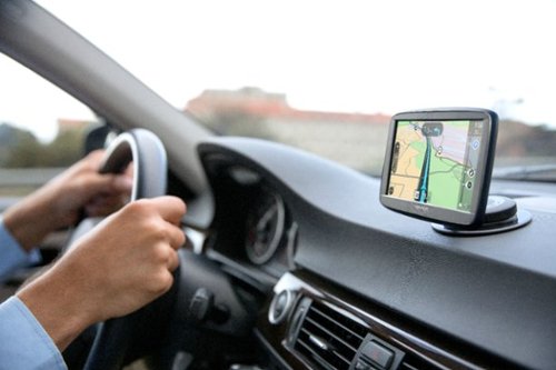 TomTom VIA 1525M 5 GPS with Lifetime Map Updates - Black GLOBAL SHIPPING