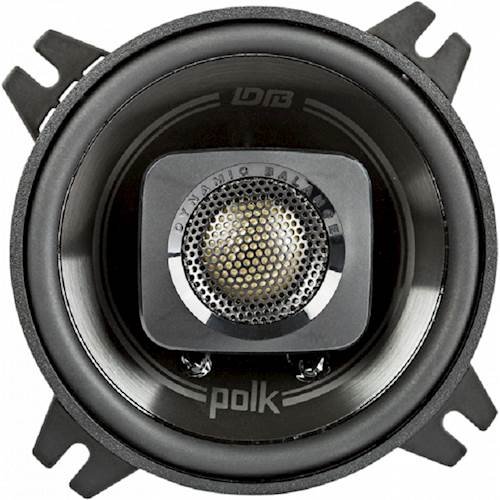 Polk Audio - DB+ Series 4" 2-Way Coaxial Speakers with Polypropylene UV Tolerant Cones (Pair) - Black