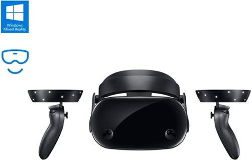  Samsung - HMD Odyssey Mixed Reality Headset with controllers for compatible Windows PCs - Black