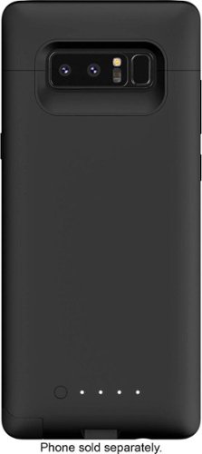  mophie - Juice Pack External Battery Case for Samsung Galaxy Note8 - Black