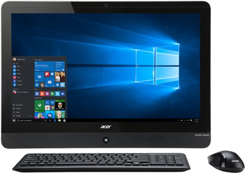  Acer - Aspire Z Series 21.5&quot; Portable Touch-Screen All-In-One Computer - 4GB Memory - 1TB Hard Drive - Black