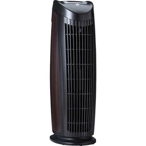 Alen - T500 HEPA-Pure 500 Sq. Ft. Air Purifier - Black Espresso Inlay-Front_Standard 