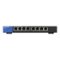 Linksys - Business 8-Port Gigabit Smart Desktop Switch - Black-Front_Standard
