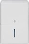 GE - 50-Pint Portable Dehumidifier with Smart Dry - White-Front_Standard