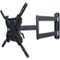 SunBriteTV - Outdoor Tilting TV Wall Mount for Most 43" - 65" TVs - Extends 24.4" - Powder coated black-Front_Standard
