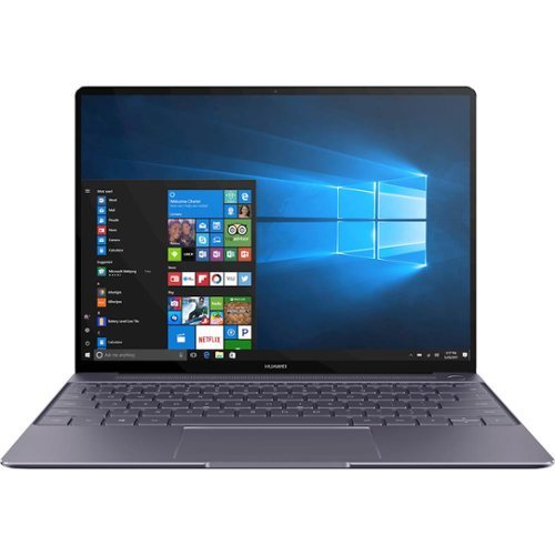 Huawei - MateBook X 13" Laptop - Intel Core i5 - 8GB Memory - 256GB Solid State Drive - Space Gray-Front_Standard 
