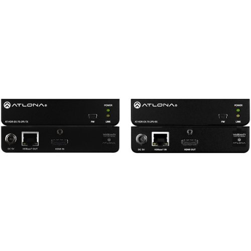 Atlona - Video/Audio Extender - Black