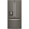 GE - 17.5 Cu. Ft. French Door Counter-Depth Refrigerator-Front_Standard 