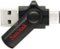 SanDisk - 32GB USB Type C Flash Drive - Black-Front_Standard