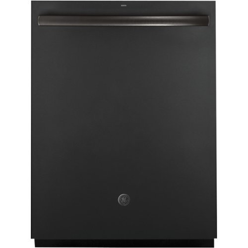 GE - 24" Built-In Dishwasher - Black Slate-Front_Standard 