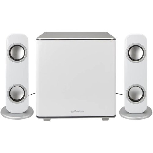 iLive - Powered Wireless Speaker System (Pair) - White-Front_Standard 