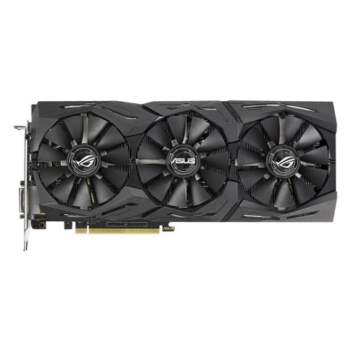ASUS - NVIDIA GeForce GTX 1070 Ti 8GB GDDR5 PCI Express 3.0 Graphics Card - Black-Front_Standard 