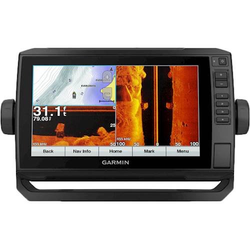 Garmin - ECHOMAP Plus 93sv Fishfinder/Charplotter GPS - Black-Front_Standard 