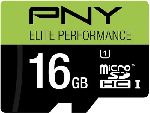  PNY - 16GB microSDHC Class 10 UHS-I/U1 Memory Card