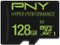 PNY - 128GB microSDHC Class 10 UHS-I/U1 Memory Card-Front_Standard