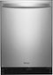 Whirlpool - 5.1 Cu. Ft. Built-In Mini Fridge - Stainless Steel-Front_Standard