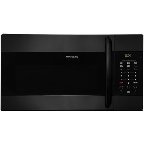 Frigidaire - Gallery 1.7 Cu. Ft. Over-the-Range Microwave with Sensor Cooking - Black-Front_Standard 