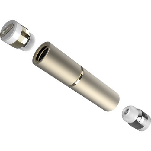 Rowkin - Bit Stereo True Wireless In-Ear Headphones - Gold-Front_Standard 