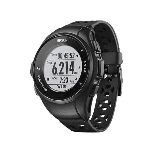  Epson - ProSense 17 GPS Running Watch - Black