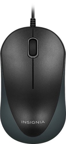  Insignia™ - Wired Optical Mouse - Black