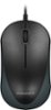Insignia™ - Wired Optical Mouse - Wired - Black-Front_Standard