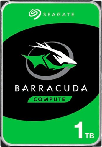 Seagate - Barracuda 1TB Internal SATA Hard Drive for Desktops