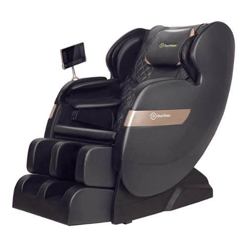 Essen Blissed - Favor-03 ADV Full Body Zero Gravity with Shiatsu Massage Chair - Black-Front_Standard 