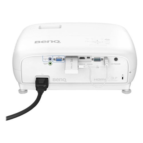 BenQ - CineHome HT2550 4K DLP Projector with High Dynamic Range - Black/White-Back_Standard 