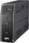 APC - Back-UPS Pro 1350VA, 120V, AVR, LCD, 2 USB charging ports, 10 NEMA outlets (4 surge) - Black-Front_Standard