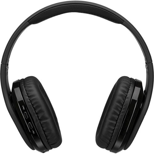 iLive - Platinum Wireless Noise Cancelling Over-the-Ear Headphones - Black-Front_Standard 