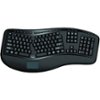 Adesso - Tru-Form WKB-4500UB Ergonomic Full-size Wireless Membrane Keyboard with Touchpad - Black-Front_Standard