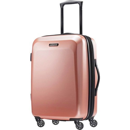 American Tourister - Moonlight 21" Expandable Spinner Luggage - Rose Gold