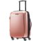 American Tourister - Moonlight 21" Expandable Spinner Luggage - Rose Gold-Front_Standard