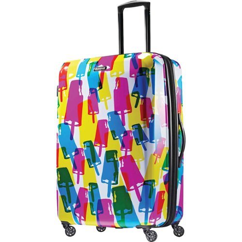 American Tourister - Moonlight 28" Expandable Spinner Luggage - Popsicles-Front_Standard 