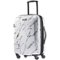 American Tourister - Moonlight 23.8" Expandable Spinner Luggage - Marble-Front_Standard