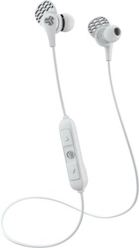 JLab - JBuds Pro Signature Wireless Earbud Headphones - White/Gray