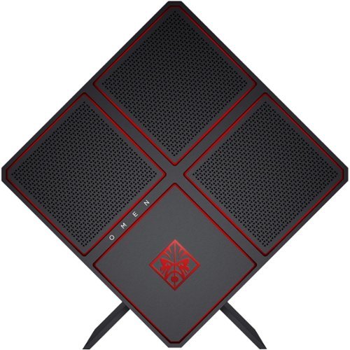 HP - Desktop - Intel Core i9 - 64GB Memory - NVIDIA GeForce GTX 1080 Ti - 2TB Hard Drive + 512GB Solid State Drive - Jet Black-Front_Standard 