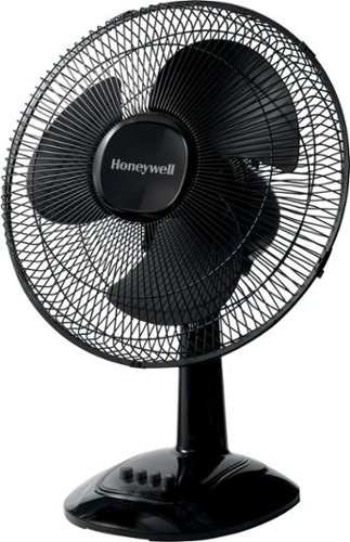 Honeywell - Comfort Control 12" Personal Fan - Black