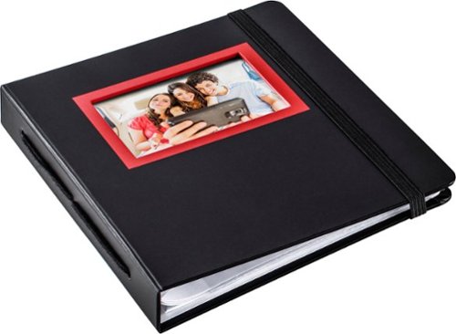 HP - Sprocket Photo Album - Red & Black-Angle_Standard 